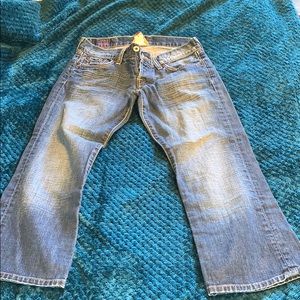 Lucky brand crop jeans